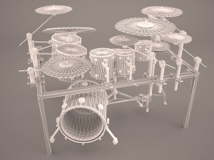 snare drum 3Dモデル