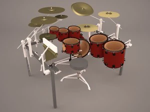 snare drum 3D Model