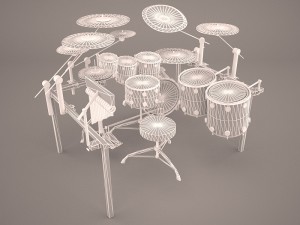 snare drum 3Dモデル