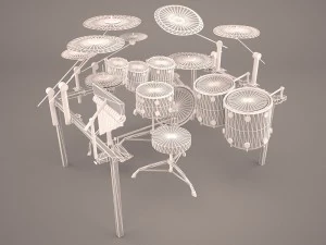 snare drum 3D Model