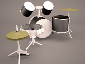 snare drum 3D Модель