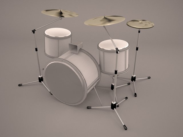 snare drum 3D मॉडल .c4d .max .obj .3ds .fbx .stl .blend 