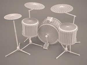 snare drum 3D Model