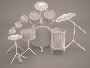snare drum 3D Model