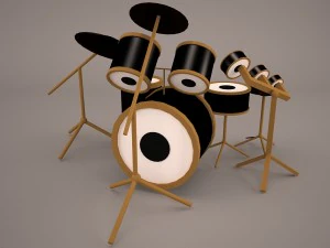 snare drum 3D Model