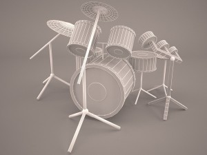 snare drum 3D Model