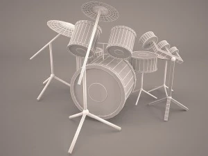 snare drum 3D Model