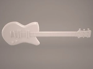 스트라토캐스터 기타 3D 모델