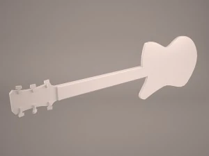 stratocaster guitar 3D Model