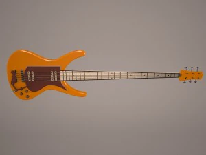 스트라토캐스터 기타 3D 모델