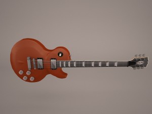 stratocaster guitar 3D Model