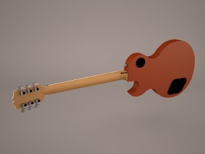 stratocaster guitar 3D Model