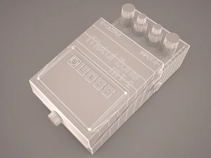 boss metal zone mt-2 effect 3D Model
