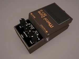 boss metal zone mt-2 effect 3D Model