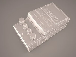 boss metal zone mt-2 effect 3D Model