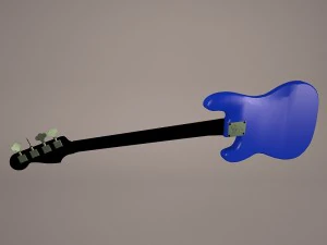 stratocaster guitar 3D Model