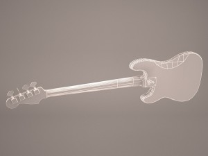 stratocaster guitar 3D 모델