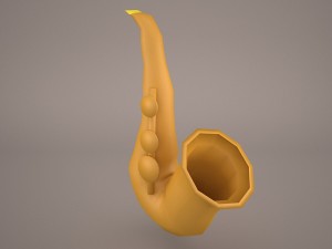 saxophone Modelo 3D