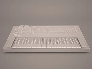 synth roland 3D Model