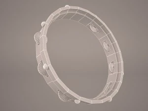 tambourine 3D Model