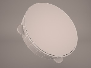 tambourine Modèle 3D