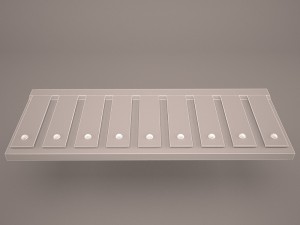 xylophone percussion musical toy 3D Model