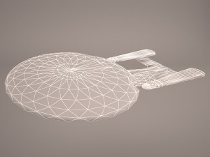 star trek enterprise ncc 1701 3Dモデル