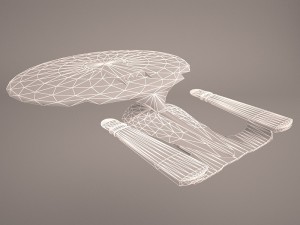 star trek enterprise ncc 1701 3Dモデル