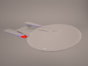 star trek enterprise ncc 1701 3Dモデル