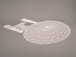 star trek enterprise ncc 1701 3Dモデル