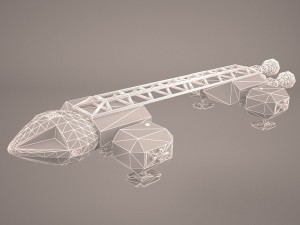 spacecraft 3D मॉडल