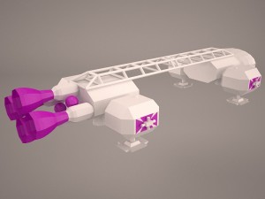 spacecraft 3D मॉडल
