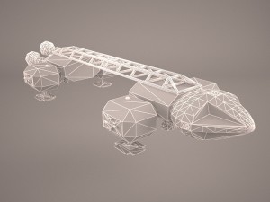 spacecraft 3D मॉडल