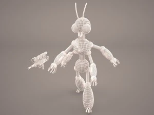 warrior ant 3D Model