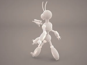 warrior ant 3D Model
