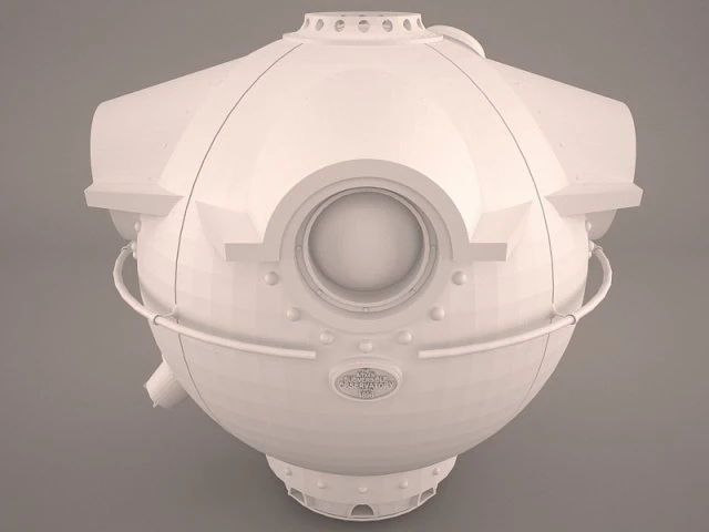 observat&oacute;rio Modelo 3D .c4d .max .obj .3ds .fbx .stl .blend 