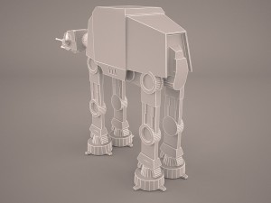 at-at star wars Modelo 3D