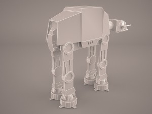at-at star wars Modelo 3D