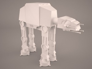 at-at star wars Modelo 3D