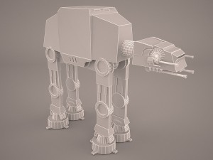 at-at star wars Modelo 3D