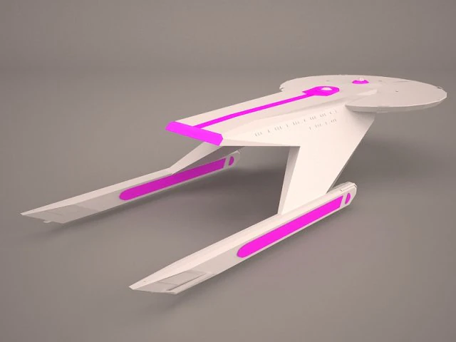 star trek enterprise 3D Model .c4d .max .obj .3ds .fbx .stl .blend 