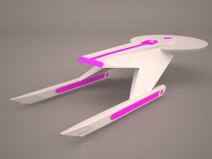 star trek enterprise 3D Model