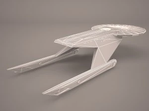 star trek enterprise 3D Model