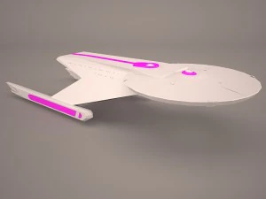 star trek enterprise 3D Model