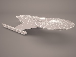 star trek enterprise 3Dモデル