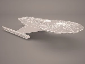 star trek enterprise 3D Model