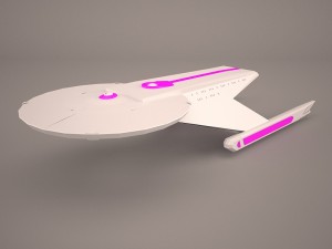 star trek enterprise 3Dモデル