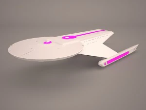 star trek enterprise 3D Model