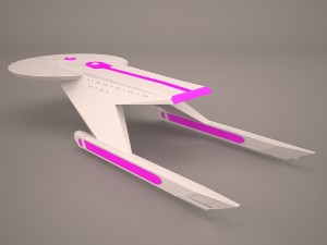 star trek enterprise 3Dモデル