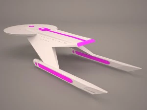 star trek enterprise 3D Model